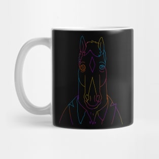 Bojack Neon Lineart Mug